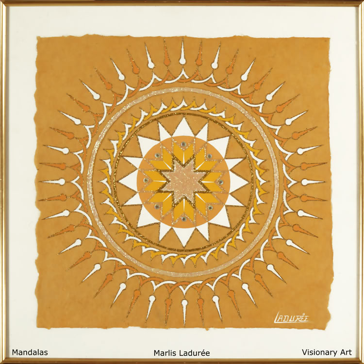ALDEBARAN GARDIENNE DE L’EST 60 cm x 60 cm Gouaches on Nepalese paper, rhinestones.
