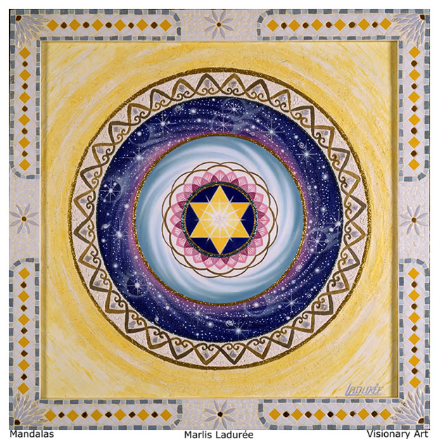 STAR MAKER 100 cm x 100 cm Glaze, oil on canvas Gold leave, crystals