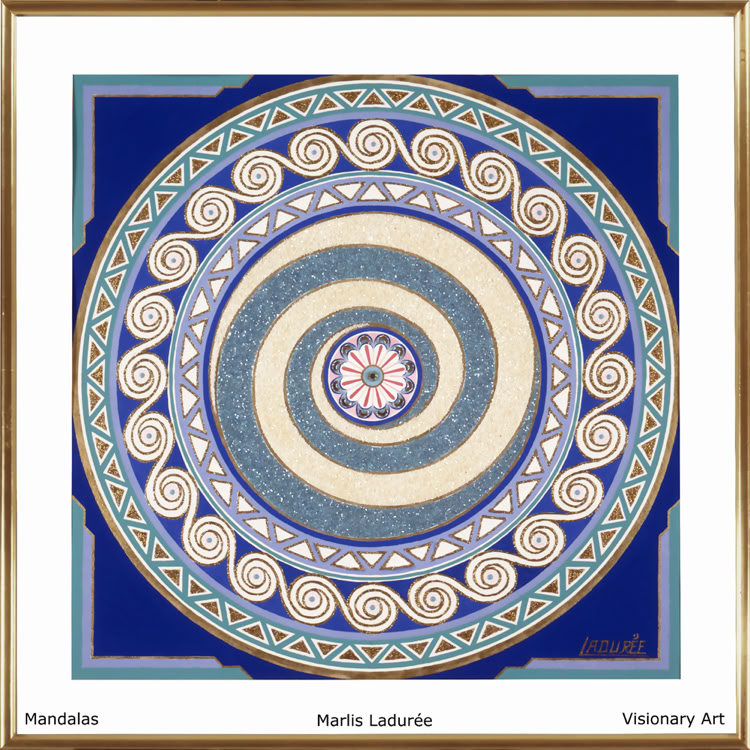 ATLANTIS 60 cm x 60 cm Gouaches on paper, rhinestones.  