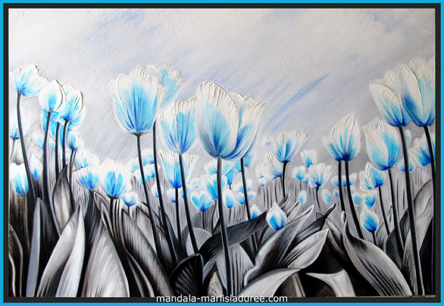 My Blue Planet Glaze, oil on canvas 146 x 97 cm 2013
