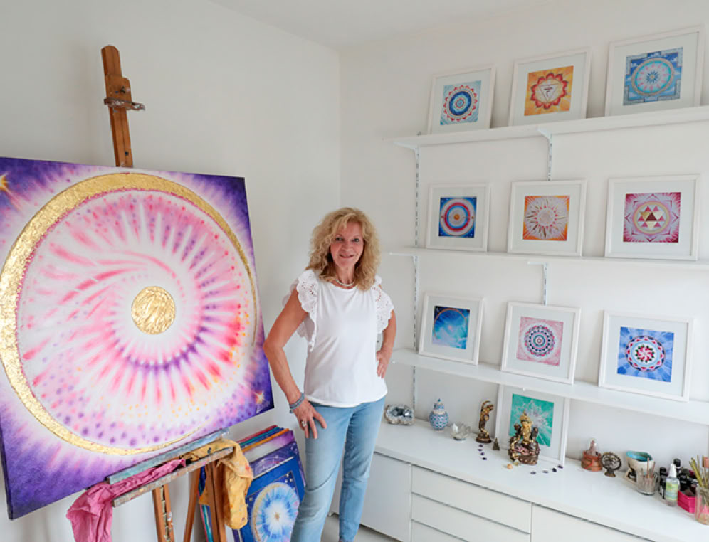 Mandalas and Visionary Art by Marlis Ladurée